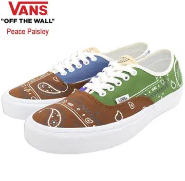 VANS 피스 페이즐리 오센틱