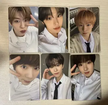 nct wish 팬미팅 서울 콘서트 입장 특전 트레이딩 카드 컴프 세트