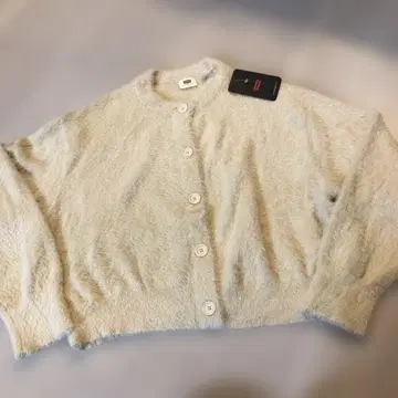 리바이스 버튼 가디건 보송보송