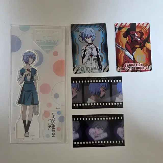 에반게리온 레이 아크릴스탠드,포토카드 등