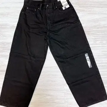 레어 GAP 슈퍼 배기 데님 W32 L30 블랙