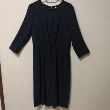 ALPHA CUBIC 긴팔 7부 기장 원피스