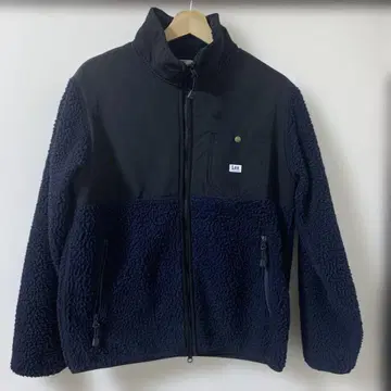 리 네이비 플리스 자켓