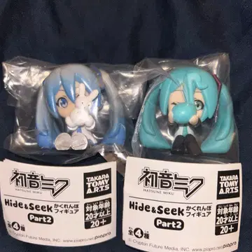 하츠네 미쿠 유키 미쿠 Hide & Seek 숨바꼭질 피규어 2세트