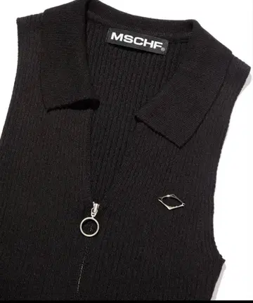 MSCHIEF 상의 탱크탑 블랙 시즈니룩