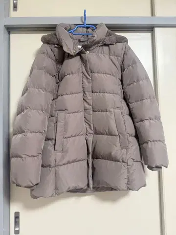 글로벌 워크 우츠쿠 실루엣 발수 다운 코트 다운 자켓 모카 M