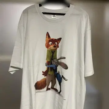 디즈니 주토피아 티셔츠 XL