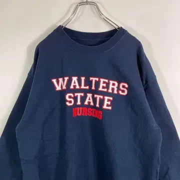 WALTERS STATE 월터스 대학 프린트 구제 맨투맨 M 22sw5