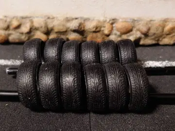 1/24 아오시마 18인치 텐션 타이어 3대분 세트