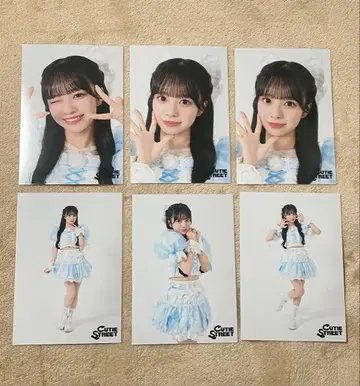 마스다 아야노 브로마이드 6장 세트 (마카롱 의상)