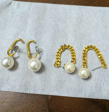 스텔라 할리우드 펄 귀걸이 2종