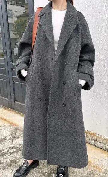 spick & span 담요 울 트렌치코트