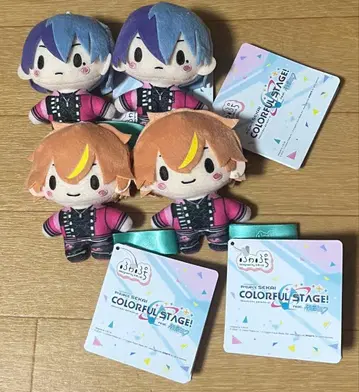 프로세카 후와푸치 마스코트 아오야기 토우야 시노노메 아키토 4개 세트