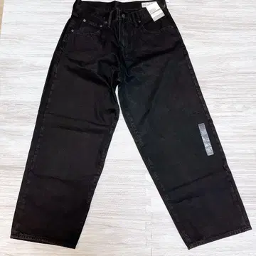 레어 GAP 슈퍼 배기 데님 W30 L30 블랙