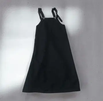 THE RERACS 에이프런 드레스 블랙 21ss