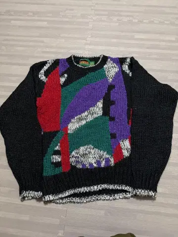 구제 OAKTON LIMITED 핸드 니트 스웨터