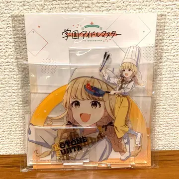 학원 아이돌 마스터 업무 체험 페어 아크릴 스탠드 후지타 코토네