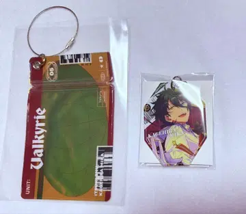 카게히라 미카 러기지 참 Valkyrie 티켓 지퍼 파우치