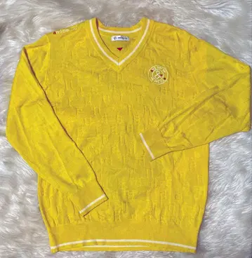 and per se V넥 스웨터 남성용 L