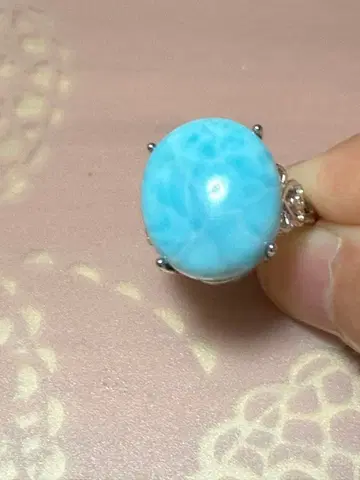 라리마 오벌컷 실버 반지