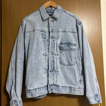 라이트 블루 데님 자켓