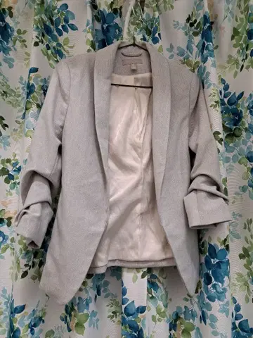 라이트 그레이 테일러드 자켓