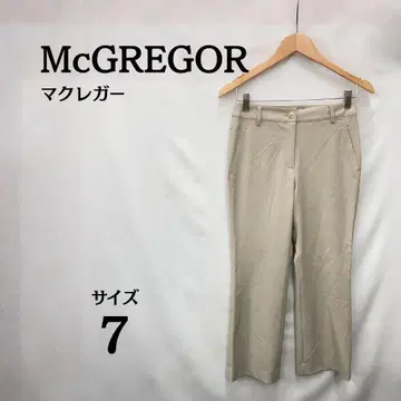 택 포함 새상품 McGREGOR 베이지 캐주얼 팬츠 사이즈 7