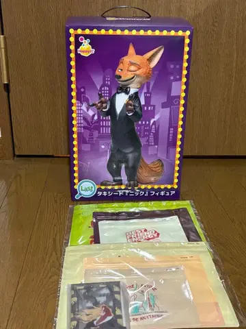 주토피아2 Happy 복권 LAST상 닉 피규어 라스트 원