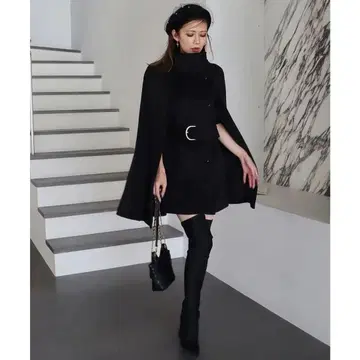 ROYAL PARTY 로얄 파티 케이프 코트 판초