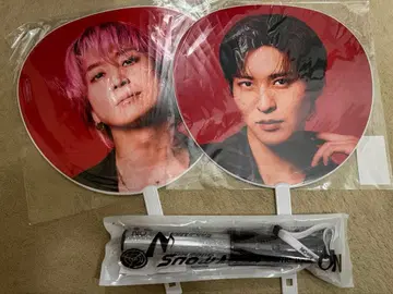 SnowMan 사쿠마 다이스케 메구로 렌 부채 응원봉