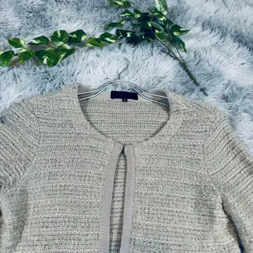 UNTITLED 사이즈 2(M) 베이지 니트 가디건