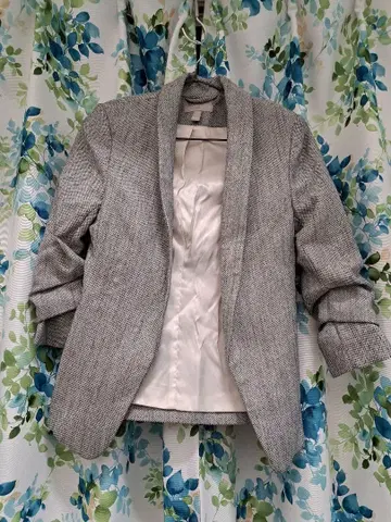 그레이 테일러드 자켓