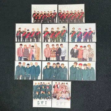 SEVENTEEN SVT 아레나 집합 팀 트레이딩 카드