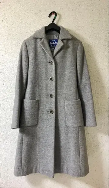 준코 시마다 partout 그레이 롱 코트 사이즈 9