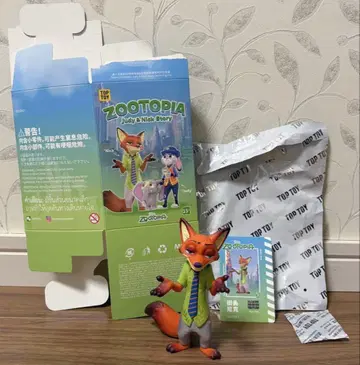 주토피아 닉 피규어