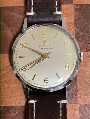 BUREN GRAND PRIX 수동 와인딩 시계 수리 필요