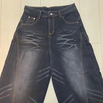 siletto 비하이 워시 데님 블랙