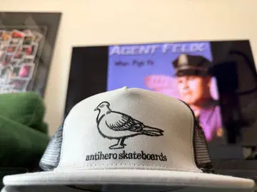 USA ANTIHERO SKATEBOARDS 메쉬 캡 그레이