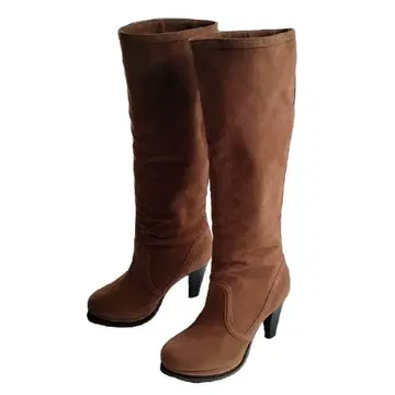 bonne volonte' 보네 볼롱떼 롱 부츠 안쪽 보아 브라운 M