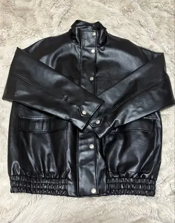 y2k 그런지 NANA 블랙 자켓 라이더스 winter