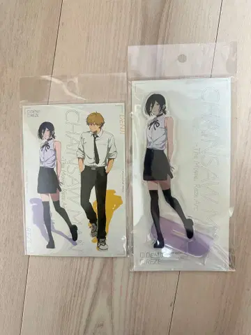 체인소 맨 레제 아크릴 스탠드 엽서 세트 [ 덴지 & 레제 ]