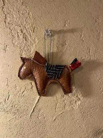 TV에서 소개된 [행운을 부르는 가죽 호스 참]