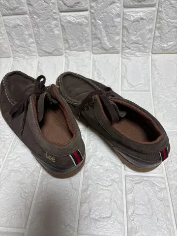 리 브라운 모카신 신발
