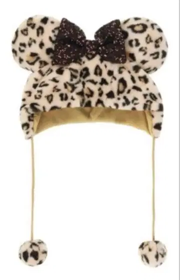 미니 마우스 레오파드 무늬 모자