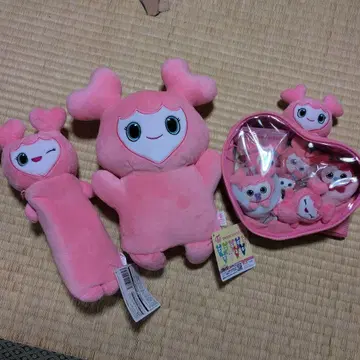 TWICE Loveys 핑크 인형 마스코트 세트