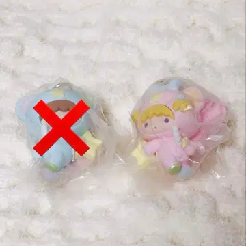 시크릿 키링 리틀트윈스타 별하늘의 엔젤 키키라라 라라