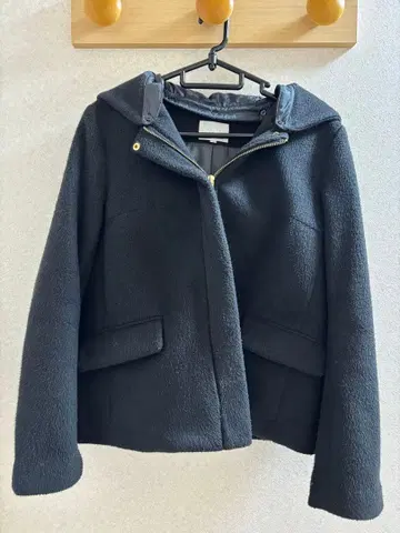 grove 후드 부착 자켓 S 사이즈 블랙