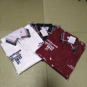 FILA 피케 셔츠 3개 세트