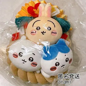 치이카와 (먼작귀) 장식 봉제 인형 치이카와 하치와레 토끼