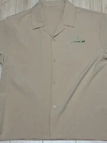 Mrs. GREEN APPLE FC 한정판 오픈 카라 셔츠